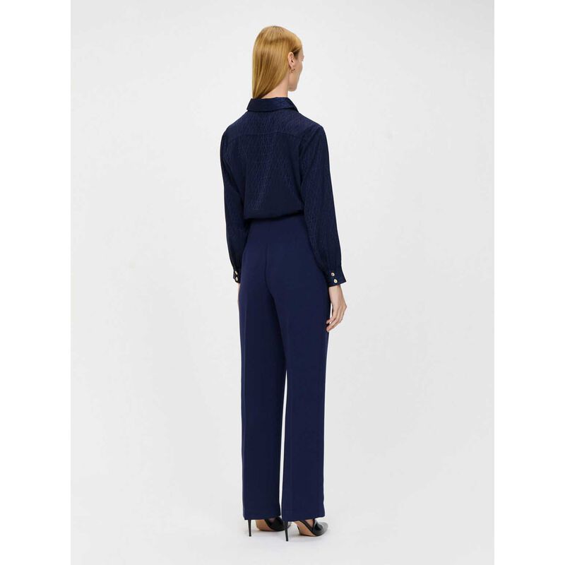 Veronika Maine Double Weave Straight Leg Pant image number 1
